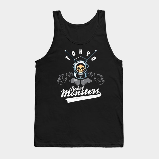 Robot Monster (Tokyo) Tank Top by Dark Corners